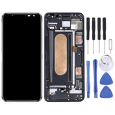 OLED Material LCD Screen and Digitizer Full Assembly with Frame for Asus ROG Phone 3 ZS661KS I003DD